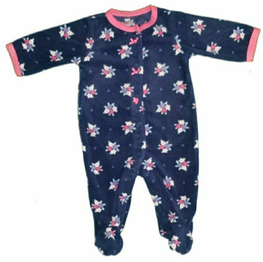 Flowered Soft Onsie